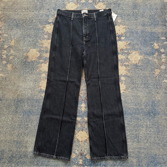 NWT ÉTICA Estila Pintuck Trouser Jean 31 - Picture 4 of 6